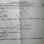 Subiecte simulare Matematică clasa a XI-a