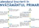 Calendarul de înscriere la clasa pregătitoare