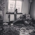 O zi din timpul lockdown-ului (sursa foto: Arhivă personală/ Denisa Patache)