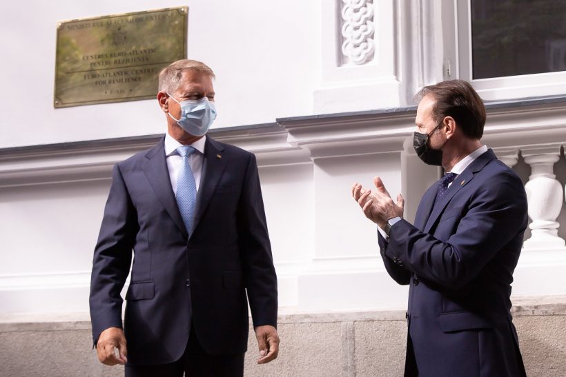 Klaus Iohannis si Florin Citu / Foto: gov.ro