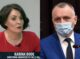 Karina Bode și Sorin Cîmpeanu / Colaj foto: Captură Sălăjeanul TV și Agerpres