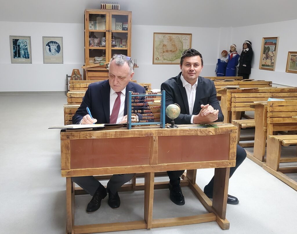 Silviu Iordache si Sorin Cimpeanu in iunie 2021 / Foto: Facebook.com/Iordache Silviu