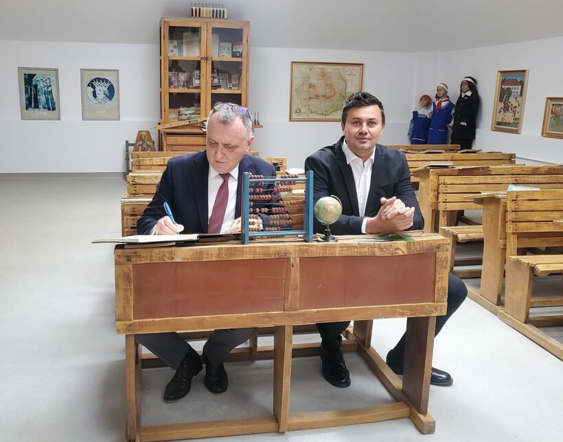 Silviu Iordache si Sorin Cimpeanu in iunie 2021 / Foto: Facebook.com/Iordache Silviu