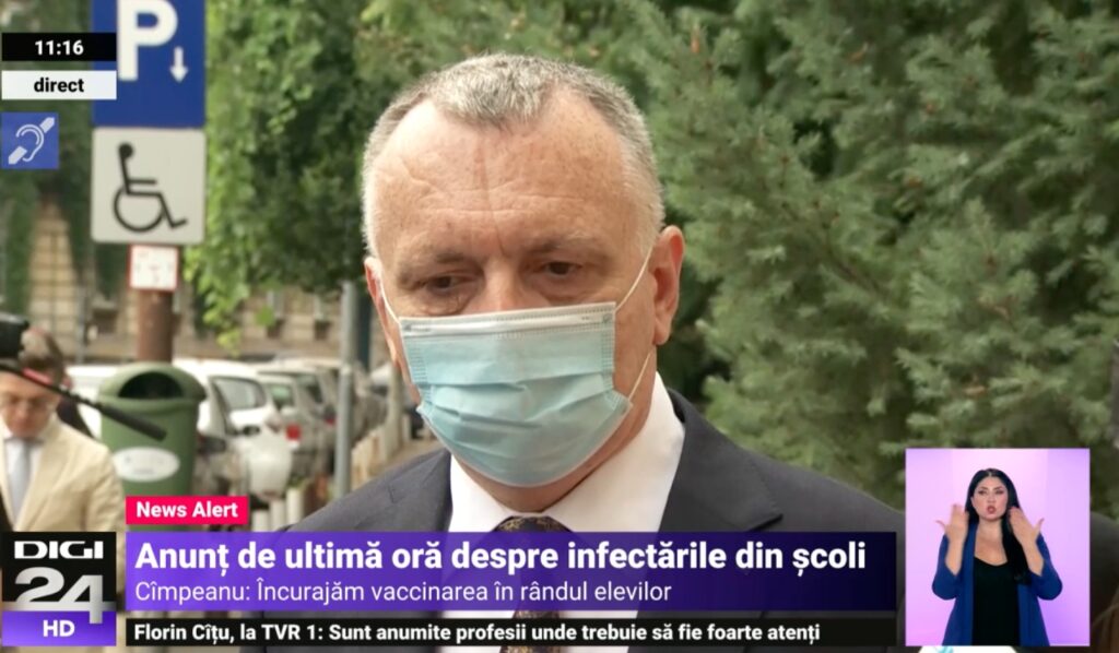 Sorin Cimpeanu / Foto: Captura Digi 24