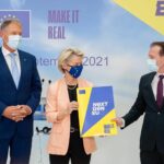 Klaus Iohannis, Florin Cîțu, Ursula von der Leyen