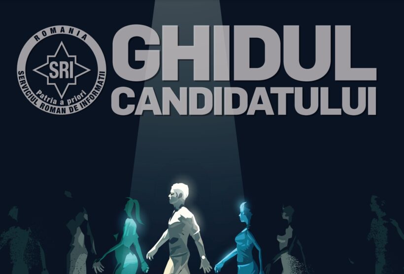 Ghidul candidatului în SRI, publicat de Facultatea de Filosofie a Universității din București / Foto: SRI.ro