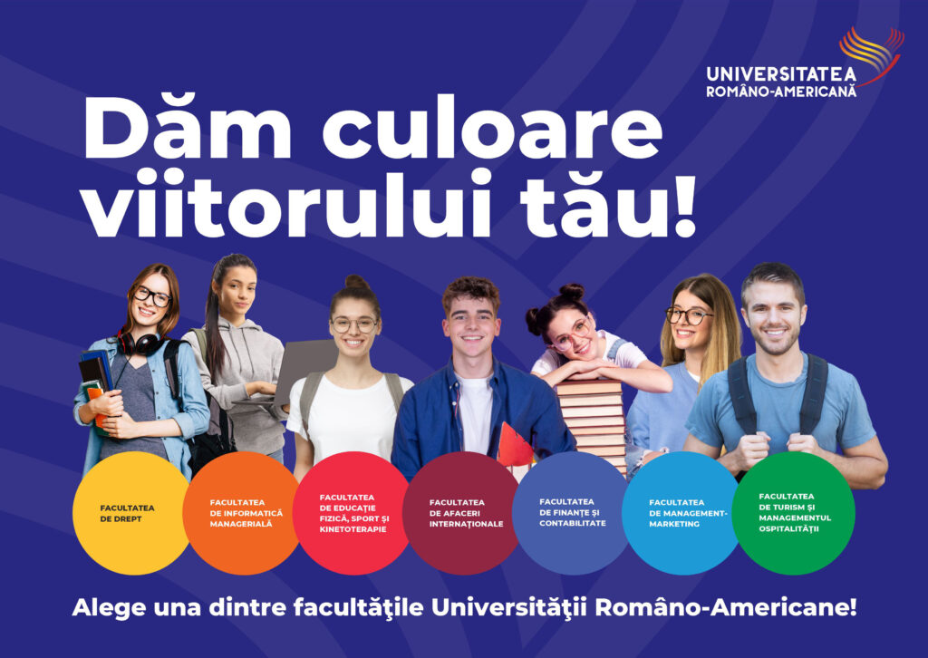 Universitatea Româno-Americană: 32 de programe de studii de licență și masterat