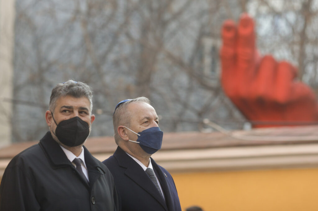 Marcel Ciolacu și Vasile Dîncu / Foto Inquam Photos / George Calin