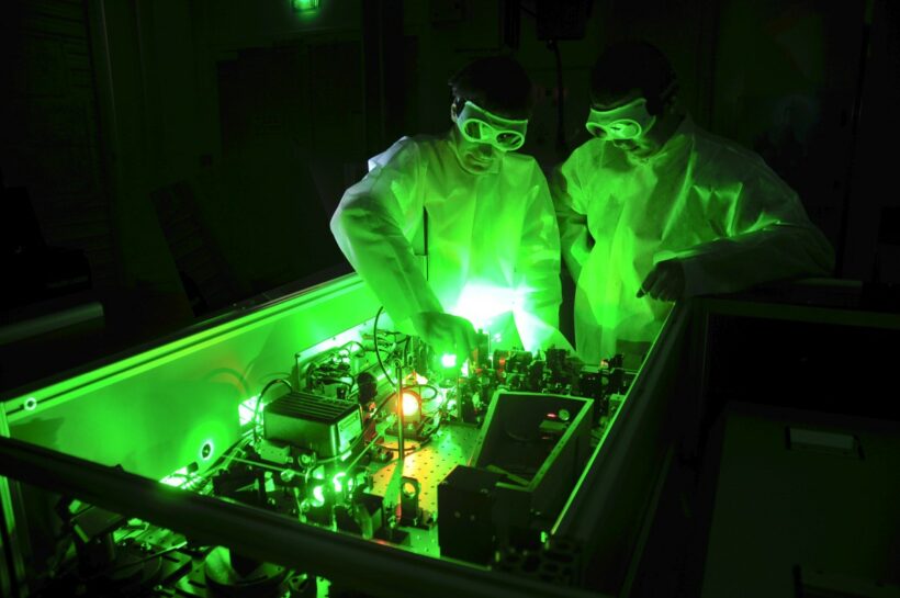 Cercetare în domeniul fuziunii nucleare. Foto: ELI-NP