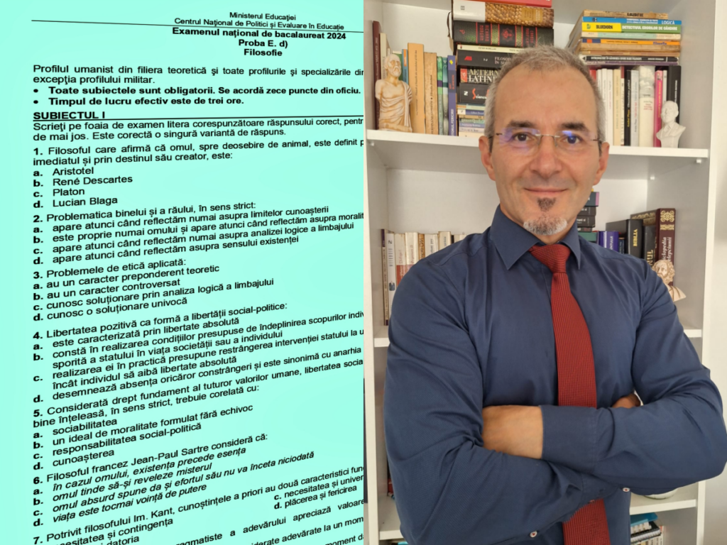 Bacalaureat 2024 la Filosofie